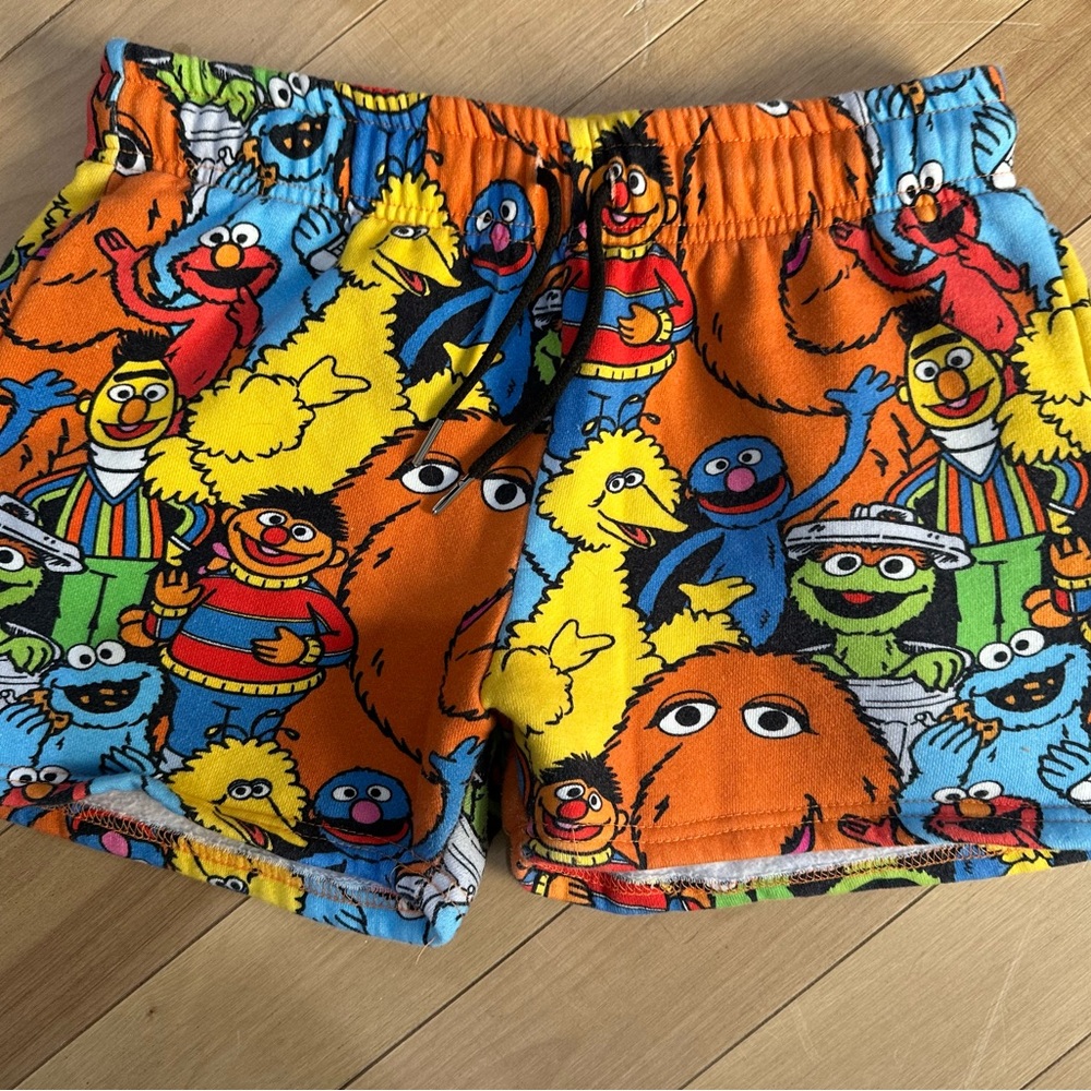 Sesame Street x Cakeworthy collaboration Women's Athletic Shorts